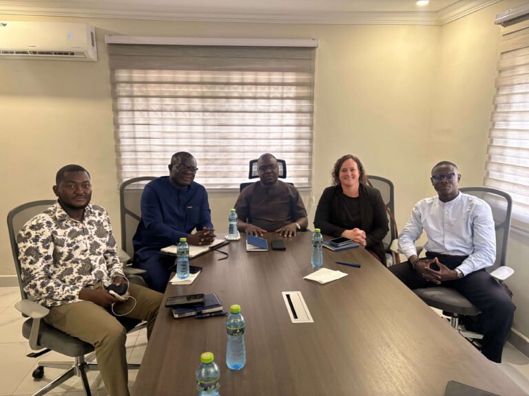 IGCC received Laura Peinke, the Senior Marketing Advisor of Enterprise Ireland ireland ghana chamber of commerce team with enterprise ireland laura pienke